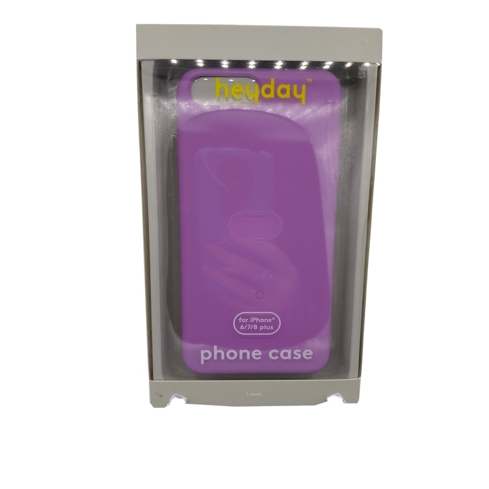 Heyday Apple iPhone 6/7/8 Plus Silicone Case - Purple NEW Factory Sealed